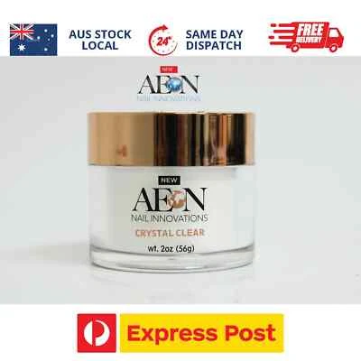 AEON Crystal Clear Gelish Dip SNS Dipping Powder Clear Powder 56g Made In USA
