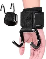Gym Hooks for Weight Lifting,Adjustable Pull-Up Assist Hook - Lightweight Workout Supplies, Anti-Slip Sports Accessories for Powerlifting