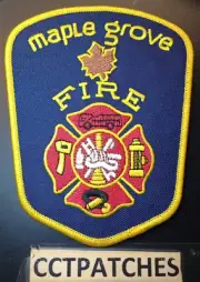 MAPLE GROVE, MINNESOTA FIRE DEPARTMENT PATCH MN