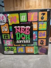 Nee Doh Advent Calendar 24 Toys Assorted Squishy Fidget Wearables Stretch SEALED
