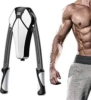Arm Exerciser, Arm Exerciser Home Gym Hydraulic Power Exerciser with Adjustable Resi for Arm Biceps Abdomen Shoulder and Chest Muscle Strength Training Fitness Equipment Arm Grip Bar