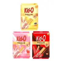 在飛比找momo購物網優惠-【KID-O】厚餡夾心酥91g-任選(奶油/巧克力/草莓)