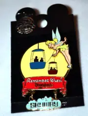 2006 Disney DLR Remember When Skyway Sky Buckets Dangle Surprise Pin 45907