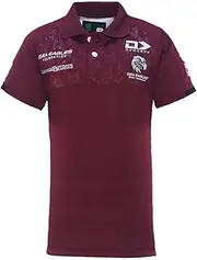 [Elite Sport Online] NRL 2024 Media Polo - Manly Sea Eagles - Maroon - Youth - Junior