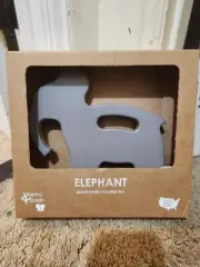 Manny And Simon Eco-Friendly Wooden Toy Elephant