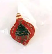 Hallmark Bartlett Tree Trimmers Christmas Pin