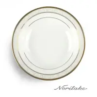 在飛比找momo購物網優惠-【NORITAKE】花舞春風金邊湯盤(22.6cm)