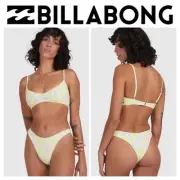 BNWT BILLABONG TEMPEST GATHERED TOP & SKIMPY HIKE BOTTOMS (MEDIUM/10)