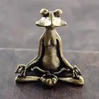 Yoga Candle Holder Meditation Frog Statue Incense Burner Home Ornament Decor