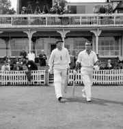 Geoff Boycott & John Edrich 3Rd Test Aust V England Old Cricket Photo