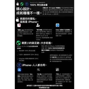 Apple iPhone 15 Pro Max 6.7吋智慧型手機~送MK無線充電殺菌盒+MK30W旅充頭 ee7-1