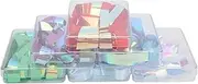 Nail Art Cellophane Foil Sticker Glass Paper Decoration for, Home and Salon Use