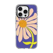 iPhone 16 Pro Clear Case MagSafe Compatible Daisy