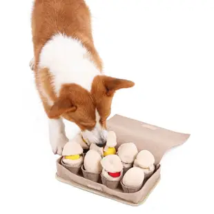 DogLemi多樂米 雞蛋盒嗅聞玩具 漏食玩具 狗狗玩具 - 艾爾發寵物 Alphapetstw