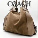 COACH 蔻馳 托特包 肩背包 EDIE 皮革 MERCARI 日本直送 二手