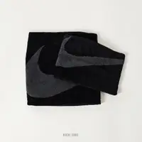 在飛比找蝦皮商城優惠-NIKE SWOOSH TOWEL 黑色灰勾 中型 大型 海