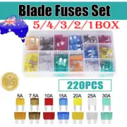 5/1Box Standard Blade Auto Car Assorted Fuse Assortment Kit Sets 5A-30A With Box