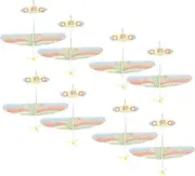 ERINGOGO 20 pcs Glider Airplane Foam Flying Planes for Outdoor Throwing Activity Fun Educational Gliders for Creative Play for Parties and Gatherings
