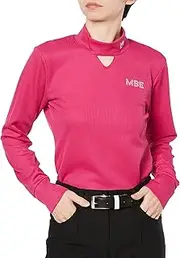 MASTER BUNNY(マスターバニー) 759-3266904 Women's Long Sleeve Mock Neck Shirt (Absorbent, Quick-Drying, Waffle) / Golf