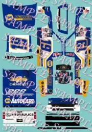 2022 Derek Kraus Napa Powers #19 Chevy1/64 Peel & Stick Decals