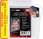 1000 x Ultra PRO Easy Grade Soft Card Sleeves Standard Penny Protectors 10 x 100
