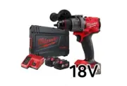 Milwaukee M18 FPD3 BL 2x5.0Ah 18V Keyless 2100Rpm 33000Bpm 158Nm *Charger_220V*