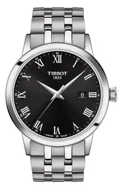 Tissot Classic Dream Bracelet Watch, 42mm in Black at Nordstrom One Size