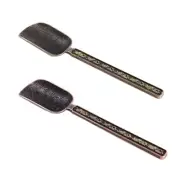2 Pcs Vintage Loose Leaf Tea Scoops Coffee Scoop Copper Metal Measuring Shove...