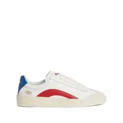 [Dsquared2] Dsquared2 Leather Sneakers 41 IT WHITE/RED