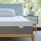 3 Inch Dual-Layer Egg Crate Gel Memory Foam Mattress Topper Bamboo Zipper Cover