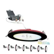 6 Inch 2 Hour FIRE Rated LED Recessed Lighting, Selectable
