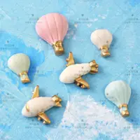 在飛比找ETMall東森購物網優惠-熱氣球飛機蛋糕硅膠模具翻糖巧克力熱氣球主題蛋糕甜品臺模具