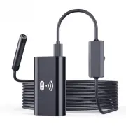 WIFI Endoscope Camera 8mm Lens Wireless Drain Pipe Engine Inspection Waterproof