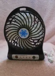 Portable Multifunctional Rechargeable Mini Desk USB Fan