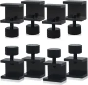 8PCS 3D Printer Glass Bed Clips, 3D Printer Lattice Glass Fixing Clamp..