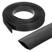 1 Inch 65ft Wire Heat Shrink Tubing 3:1 Double-sided Wrap Black