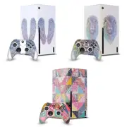 RACHEL CALDWELL ART MIX GAME CONSOLE WRAP AND CONTROLLER SKIN FOR XBOX SERIES X