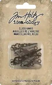 Idea-Ology Metal Clock Hands 12/Pkg-Assorted Sizes