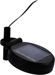 2pcs Portable Solar Charger for Outdoor Lighting Rotatable Solar Panel Accessory for Ground Lights and Landscape Lighting High Conversion Efficiency and Compact Design