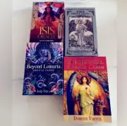 Collection Of 4 Oracle Card Sets:
