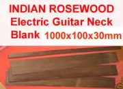 Indian Rosewood Guitar Neck Blank, Fingerboard Fretboard 1000x100x30mm