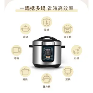 PHILIPS 飛利浦 智慧萬用鍋 / 壓力鍋 HD2133 【加價贈 HD2777不鏽鋼內鍋】