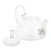 frosted glass teapot kettle Glass Teapot with Removable Infuser Tea Steamer Pot