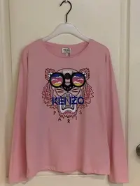 在飛比找Yahoo!奇摩拍賣優惠-全新 Kenzo organic cotton logo-p