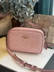 NWT Coach CY752 Mini Jamie Camera Bag In Signature Canvas