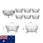 Crystal-Clear Deli Glassware Sugar Bowls/ Trifle / Dessert / Fruit Bowl & Servin