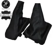 BLACK LEATHER GEAR & TRANSFER BOOTS FITS MITSUBISHI SHOGUN PININ 99-06