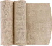 2 Pack Natural Burlap Fabric Tree Protector Wraps,7.8" Wide x 118 "Long...