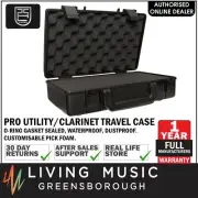 NEW XHL Pro Utility Clarinet Hard Travel Case Instrument Waterproof Custom Foam
