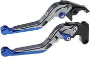 Motorcycle Brake Clutch Levers,For APRILIA RSV MILLE 2004 2005 2006 2007 2008 CNC Aluminum Motorcycle Brake Clutch Levers Folding Extendable Brake Clutch Levers